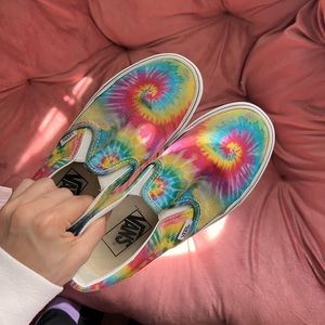 Tie dye vans